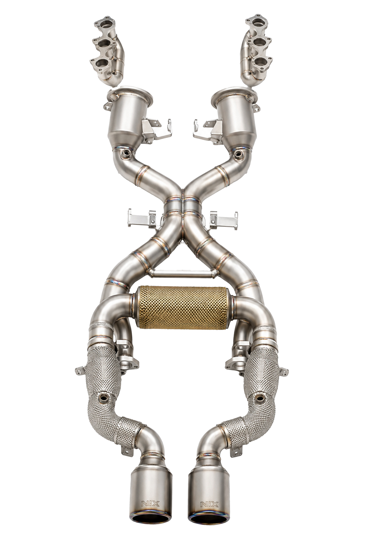 Porsche 911 Turbo S (992) Full Exhaust System