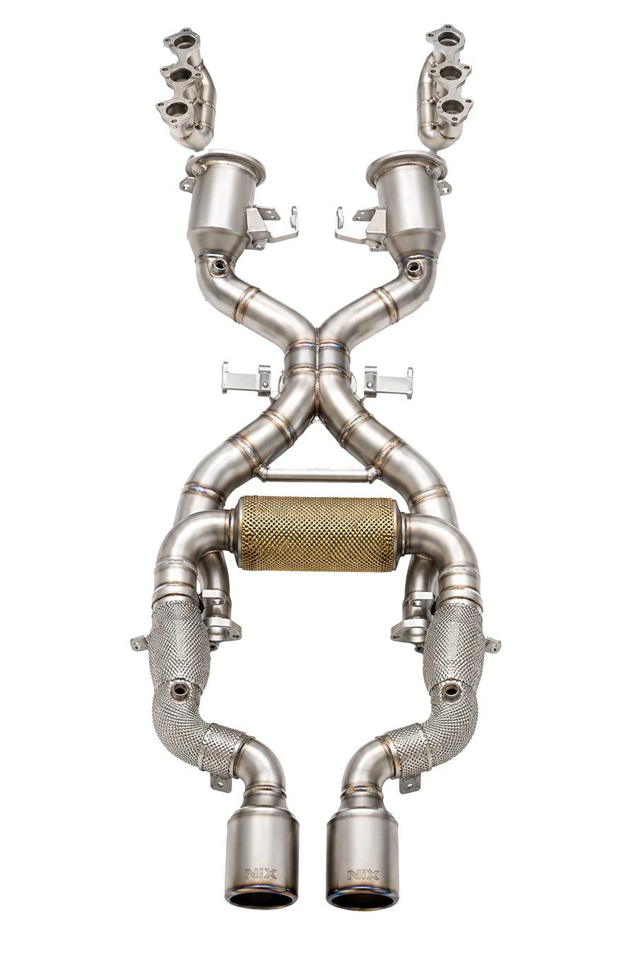 Porsche 911 Turbo S (992) Full Exhaust System